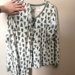 Lauren Conrad Large Long Christmas Pajamas